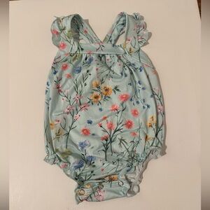 Mila & Rose Floral Baby Romper